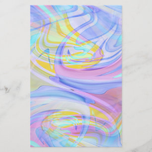 pastelhologram briefpapier