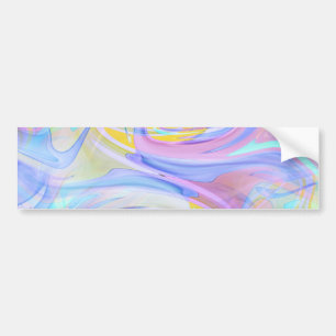 pastelhologram bumpersticker