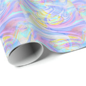 pastelhologram cadeaupapier (Rol Hoek)