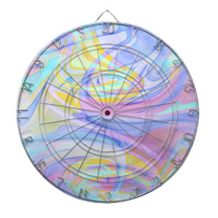 pastelhologram dartbord