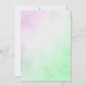 pastelhuwelijk kaart (Achterkant)