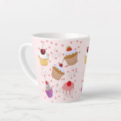 pastelito patronen latte mok (Linkerhoek)