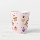 pastelito patronen latte mok (Voorkant)