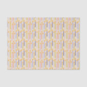 Pastelkaarspatroon - grillig tissuepapier (Voorkant)