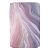 pastelkalmerend golfpatroon badmat (Voorkant Verticaal)