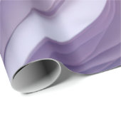 pastelkalmerend golfpatroon cadeaupapier (Rol Hoek)