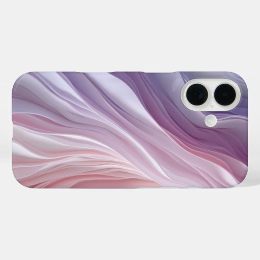 pastelkalmerend golfpatroon Case-Mate iPhone case (Achterkant (horizontaal))