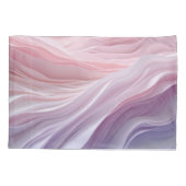 pastelkalmerend golfpatroon kussensloop (Achterkant-Links)