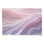 pastelkalmerend golfpatroon kussensloop (Voorkant-Links)