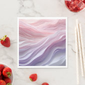 pastelkalmerend golfpatroon servet (Insitu)