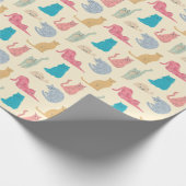 Pastelkatten Cadeaupapier (Hoek)