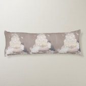 Pastelkatten en feestcake lichaamskussen (Achterkant)