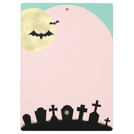 pastelkerkhof klembord (Achterkant)