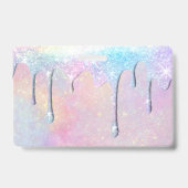 pastelkleurdruppels badge (Achterkant)