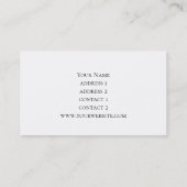 pastelkleuren abstracte optische textuur visitekaartje (Achterkant)
