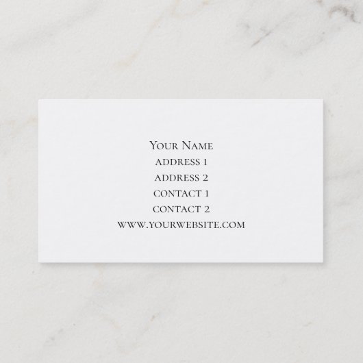 Pastelkleuren abstracte textuur visitekaartje (Achterkant)