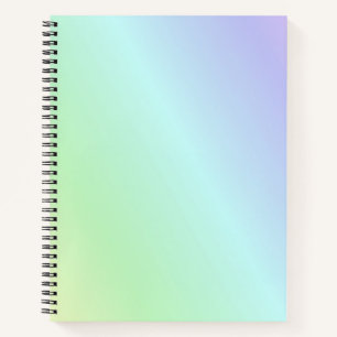 Pastelkleuren achtergrond notitieboek