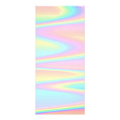 pastelkleuren achtergrond reclamekaart (Achterkant)