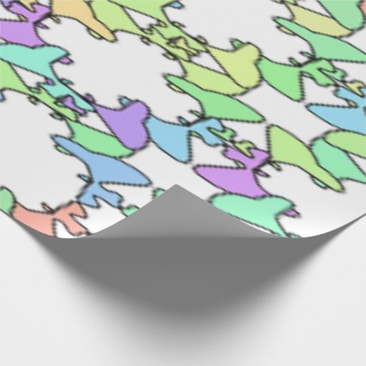 PASTELKLEUREN CADEAUPAPIER (Hoek)