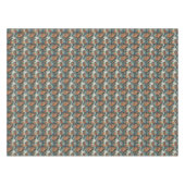  pastelkleuren Christmas Gingerbread huizen Tafelkleed (Voorkant (Horizontaal))