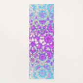 Pastelkleuren geometrisch Abstract patroon Yogamat (Achterkant)
