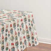  pastelkleuren kerst notenkrakers tafelkleed (Voorbeeld)