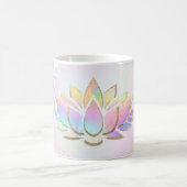 pastelkleuren lotus koffiemok (Center)