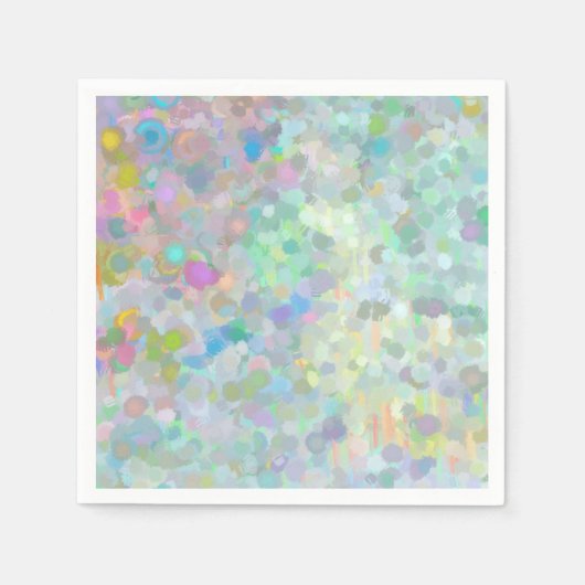 Pastelkleuren Servet (Voorkant)