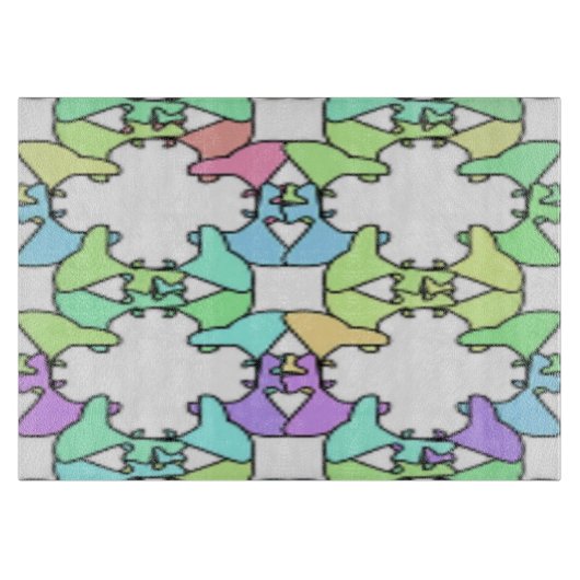 PASTELKLEUREN SNIJPLANK (Voorkant)
