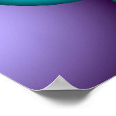 Pastelkleuren Spiraal Poster (Hoek)