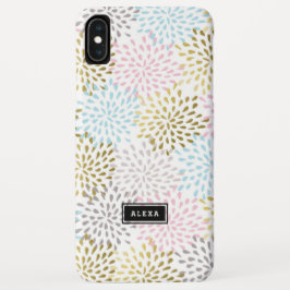 Pastelkleuren verspringen patroon GR1 Case-Mate iPhone Case