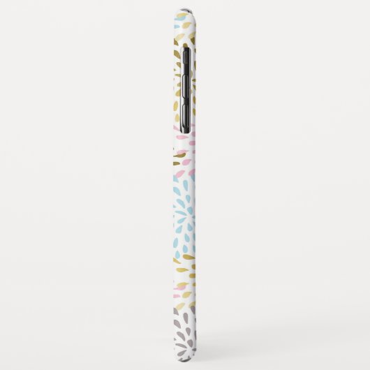 Pastelkleuren verspringen patroon GR1 Case-Mate iPhone Case (Achterkant/links)