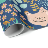 Pastelkleuren voor paaskleuren, naadloos patroon cadeaupapier (Rol Hoek)