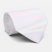 pastelkleuren zig zag stropdas (Opgerold)