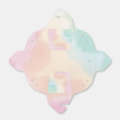 Pastelkleurendoos Bedankdoosjes (Uitgevouwen)