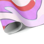 Pastelkleurig abstract cadeaupapier (Rol Hoek)