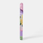 Pastelkleurig Bladpatroon iPhone 16 Hoesje (Rechterkant)