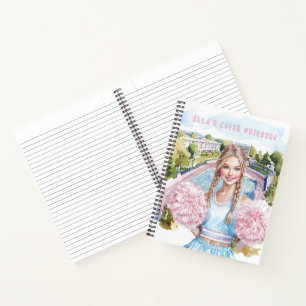 Pastelkleurig Cheerleader Notitieboek