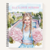 Pastelkleurig Cheerleader Notitieboek (Voorkant)