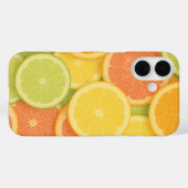 Pastelkleurig citrus schijfpatroon Case-Mate iPhone case (Achterkant (horizontaal))