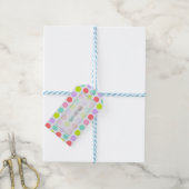 Pastelkleurig, Elégant Persoonlijk Beterschap Cadeaulabel (Met Touw)