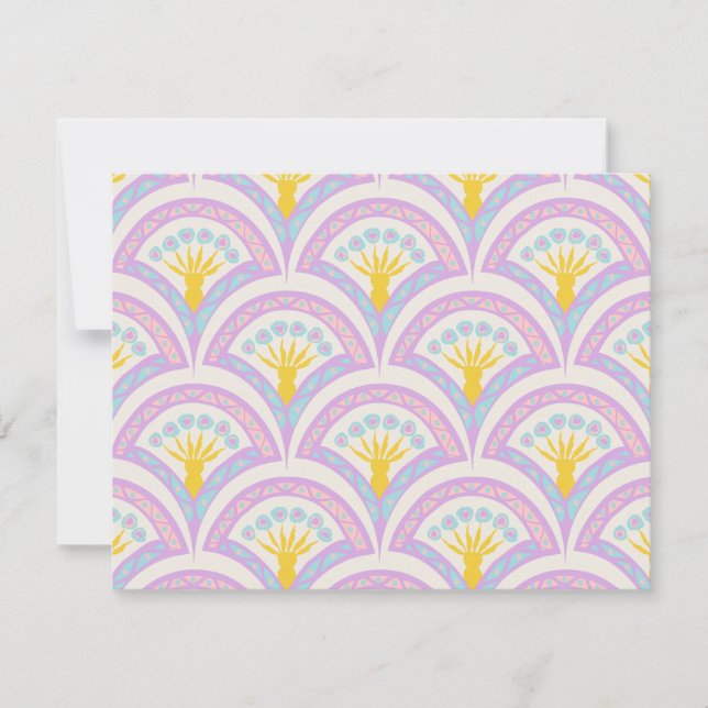 Pastelkleurig omhullingspatroon (Voorkant)