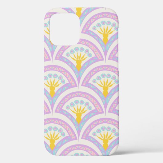Pastelkleurig omhullingspatroon Case-Mate iPhone case (Achterkant)
