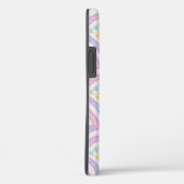 Pastelkleurig omhullingspatroon Case-Mate iPhone case (Achterkant / Rechts)