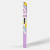 Pastelkleurig omhullingspatroon Case-Mate iPhone case (Achterkant / Rechts)