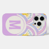 Pastelkleurig omhullingspatroon Case-Mate iPhone case (Achterkant (horizontaal))