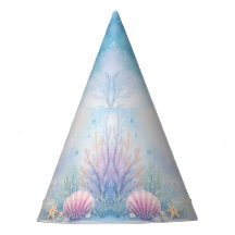 Pastelkleurig Onder de Zee Meisje Oceaan Verjaarda