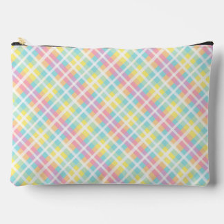 pastelkleurig plaid etui