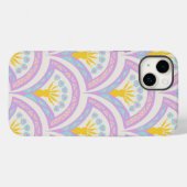 Pastelkleurig schelp patroon Case-Mate iPhone case (Achterkant (horizontaal))