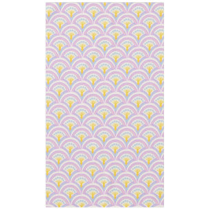 Pastelkleurig schelp patroon tafelkleed